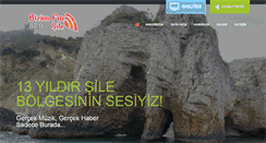Desktop Screenshot of bizimfmsile.com